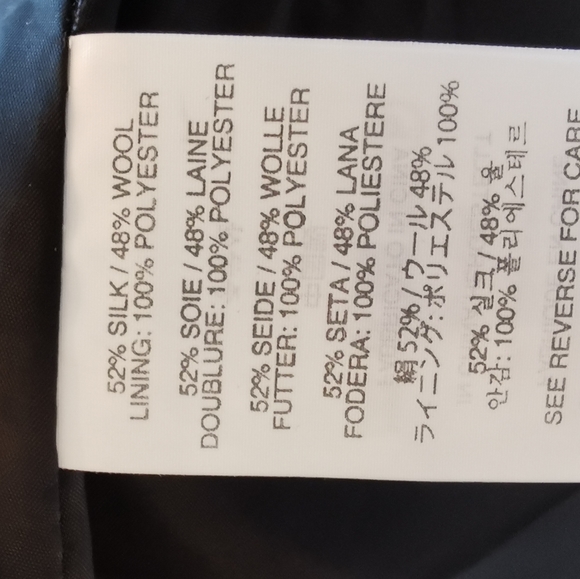 Sold* New J. Crew collection silk wool skirt - Picture 9 of 9